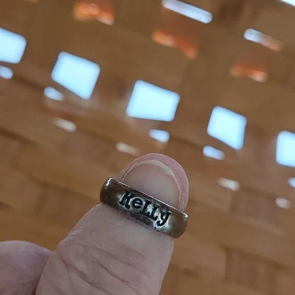 NAME "KELLY" RING - Picture 3 of 6